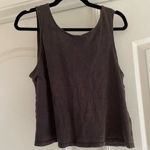 Hollister grungey crop top sz s